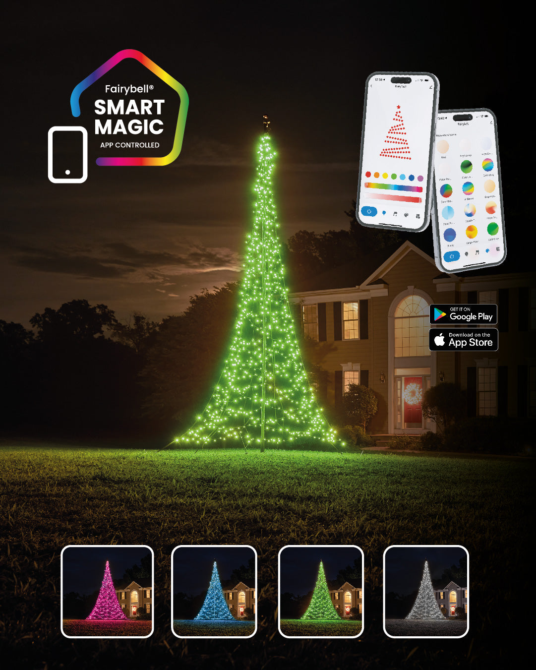 Fairybell Smart Magia | 4 metri | 864 luci a LED