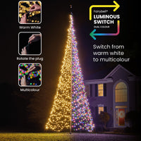 Fairybell Luminous Switch | 6 Meter | 2000 LED-Leuchten