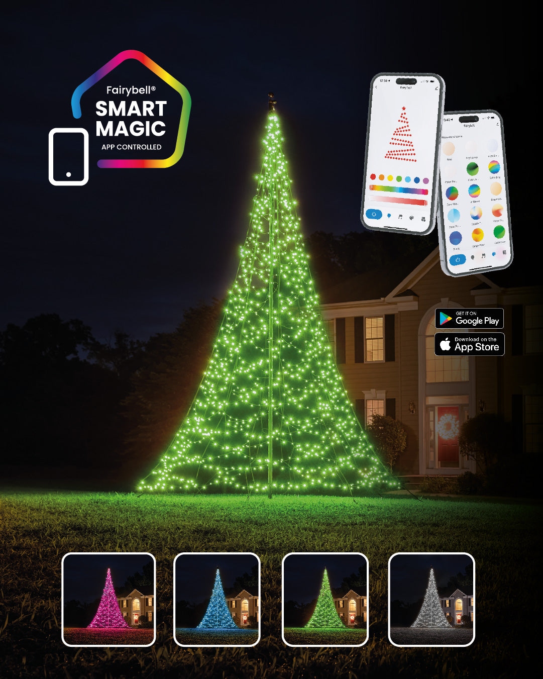 Fairybell Smart Magic | 6 meter | 1152 LED lights