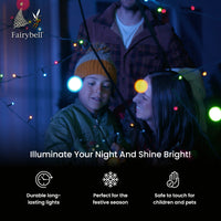 Fairybell | 3 meters | 360 LED lights | Including mast | Warm white