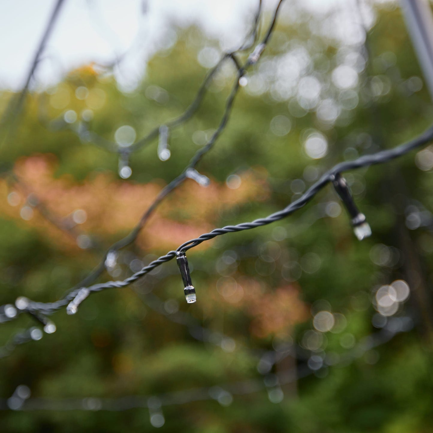 Fairybell | 4 Meter | 640 LED-Leuchten | Inklusive Mast | Warmweiss