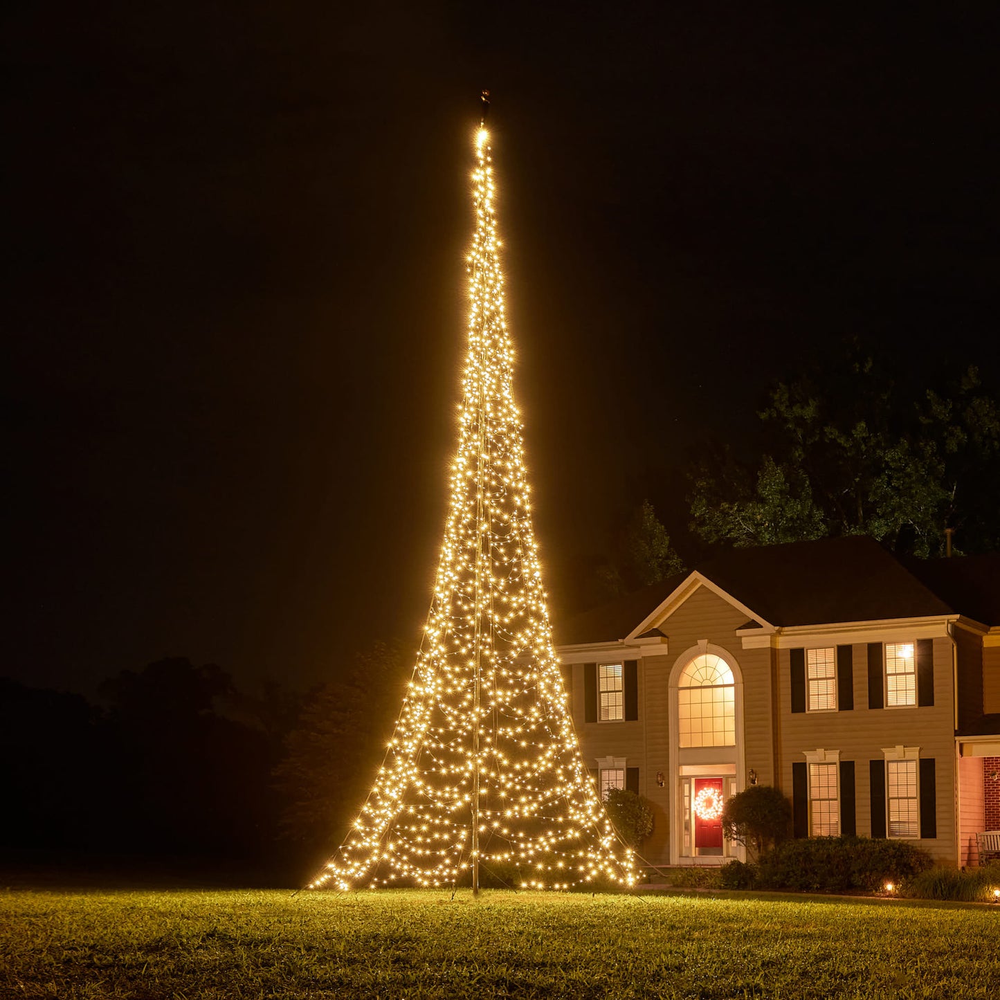 Feenglocke | 10 Meter | 2.000 LED-Leuchten | Warmweiß