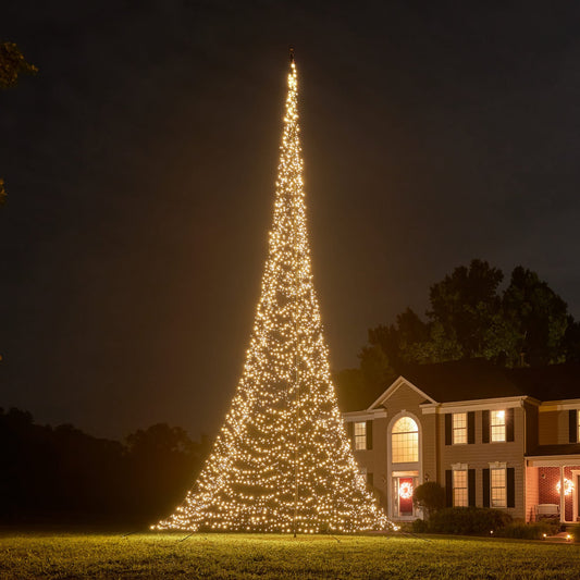 Fairybell | 12 mètres | 4000 lumières LED | Blanc chaud