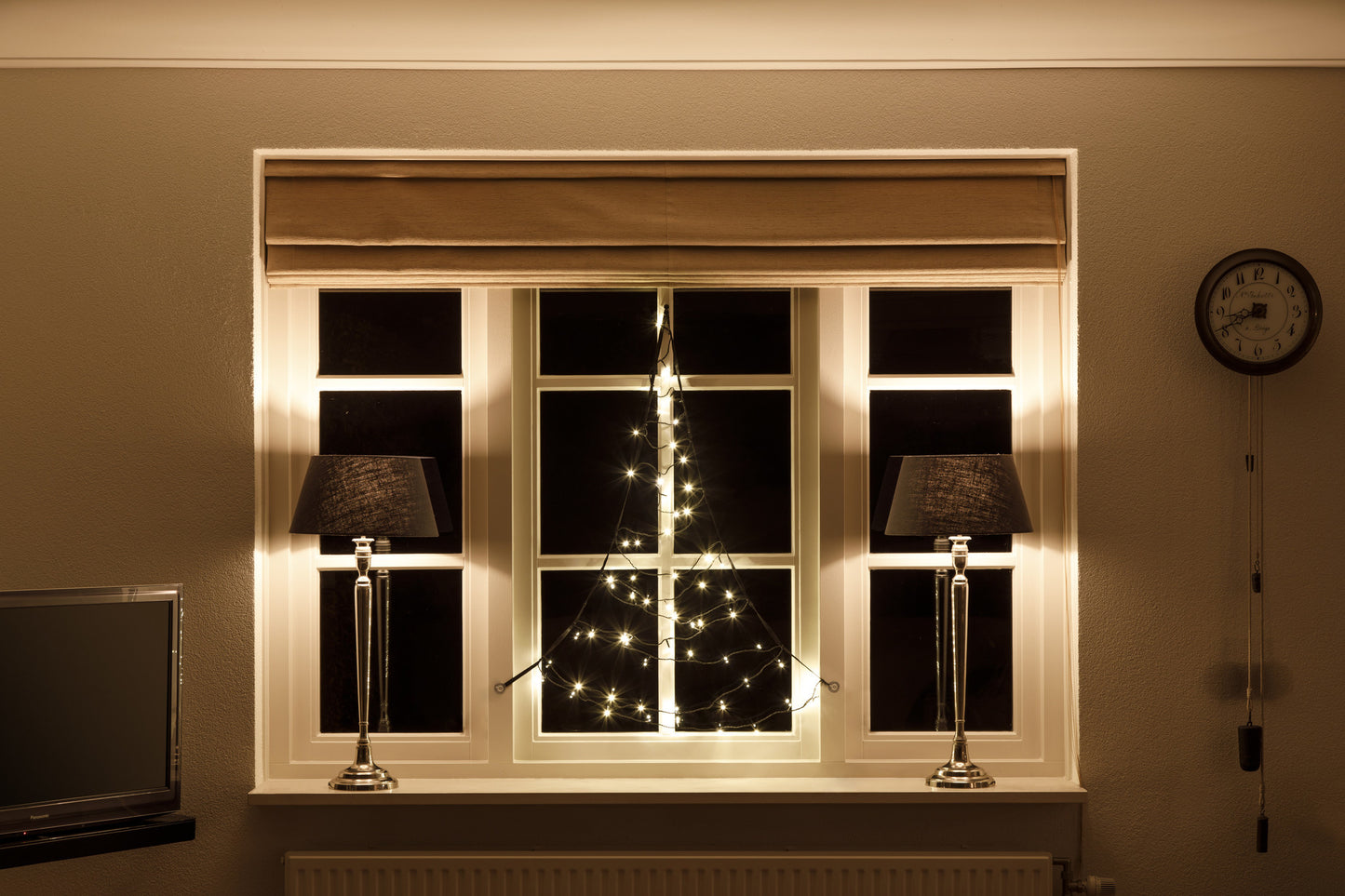 Fairybell Window Tree | 125cm | 60 LED lights | Warm white