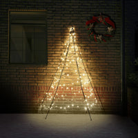 Fairybell Wall Christmas Tree | 2 metres | 180 LED lights | Warm white