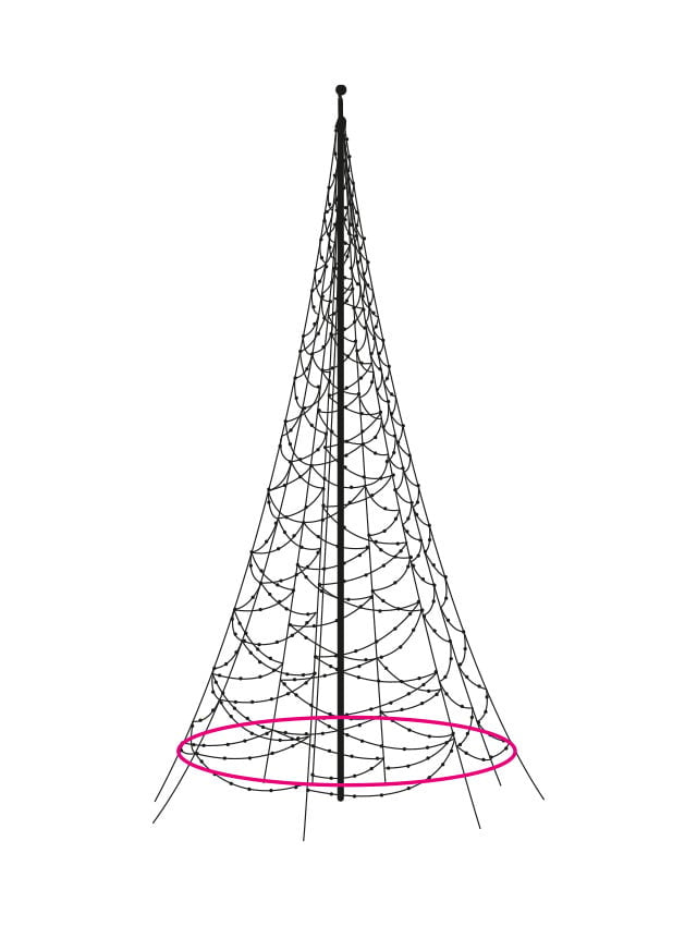 Fairybell Fiber Ring 300 cm diameter