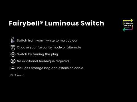 Fairybell Luminous Switch | 10 meter | 8000 LED-lampjes